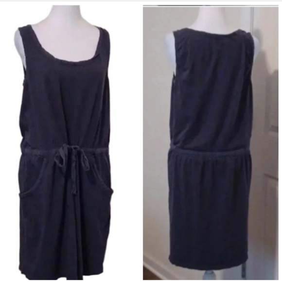💙🌹Sleeveless dress with belt and pockets - Picture 1 of 10